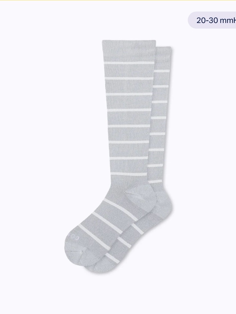 Comrad KneeHigh Compression Socks Stripes 2030 Mmhg
